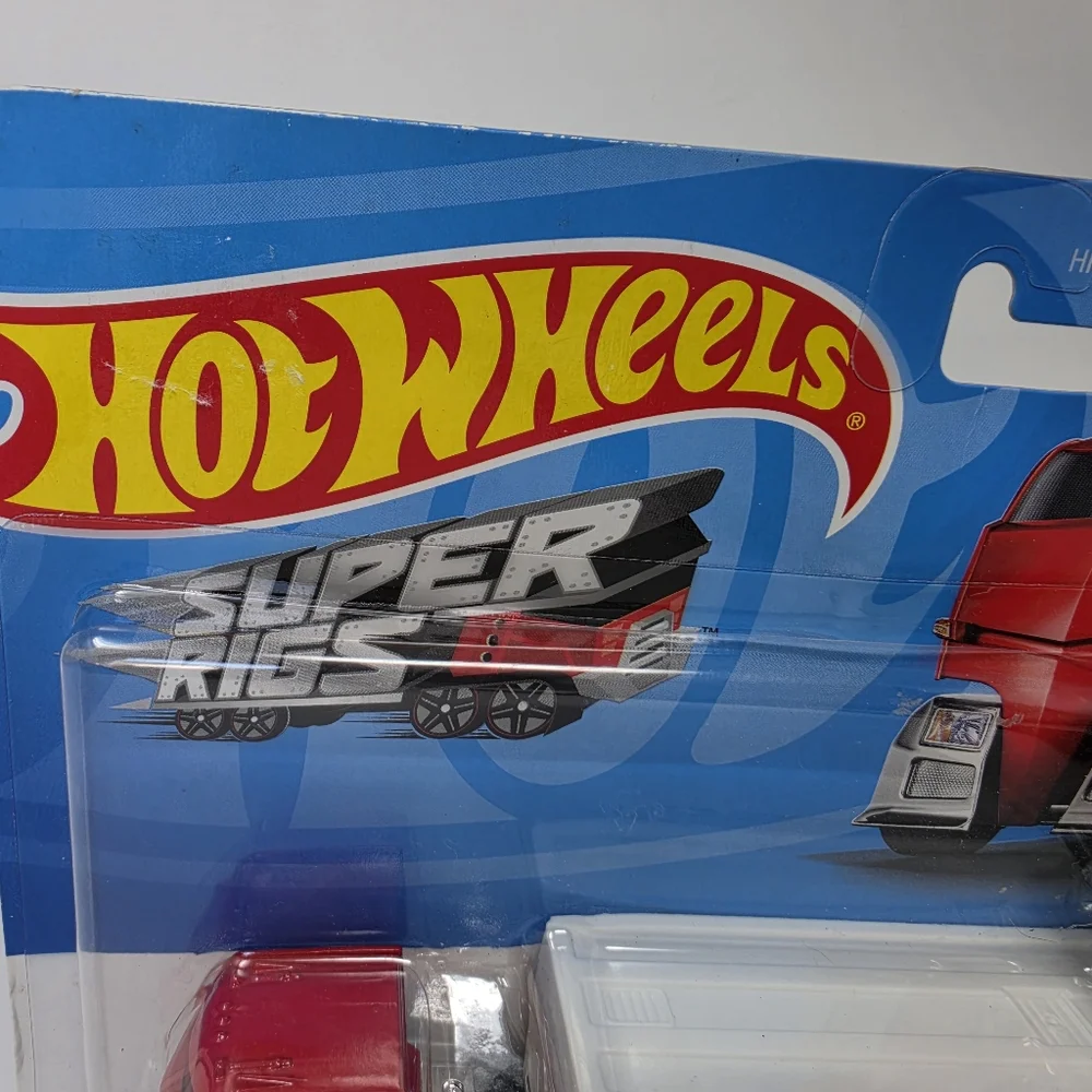 Hot Wheels Target Super Rigs Semi Tractor Trailer Cart